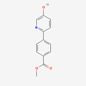5-Hydroxy-2-(4-methoxycarbonylphenyl)pyridine