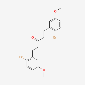 1,5-Bis(2-bromo-5-methoxyphenyl)pentan-3-one
