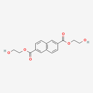 molecular formula C16H16O6 B3049876 2,6-Naphthalenedicarboxylic acid, bis(2-hydroxyethyl) ester CAS No. 22374-96-5