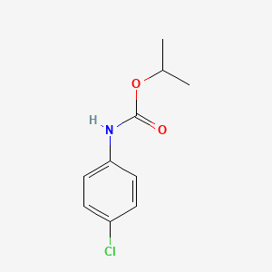 molecular formula C10H12ClNO2 B3049877 Isopropyl N-4-chlorophenylcarbamate CAS No. 2239-92-1