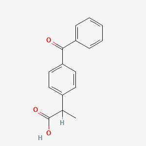 2-(4-Benzoylphenyl)propanoic acid