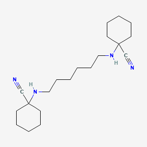 1-({6-[(1-Cyanocyclohexyl)amino]-hexyl}amino)cyclohexanecarbonitrile
