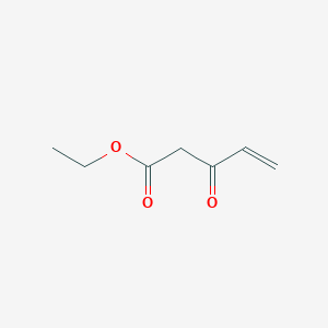 molecular formula C7H10O3 B3049886 Ethyl 3-oxopent-4-enoate CAS No. 22418-80-0