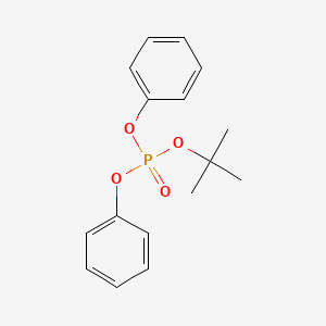 molecular formula C16H19O4P B3049896 Tert-butyl diphenyl phosphate CAS No. 22433-83-6