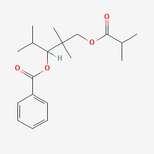 3-(Benzoyloxy)-2,2,4-trimethylpentyl isobutyrate