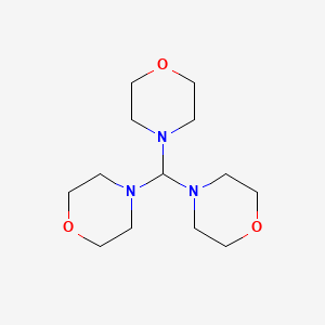 Morpholine, 4,4',4''-methylidynetris-