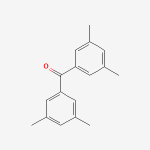 molecular formula C17H18O B3049945 Bis(3,5-dimethylphenyl)methanone CAS No. 22679-40-9
