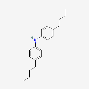 molecular formula C20H27N B3049949 Bis(4-butylphenyl)amine CAS No. 227003-50-1