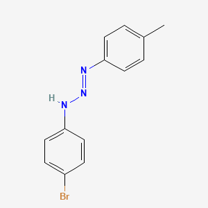 (1E)-1-(4-bromophenyl)-3-(4-methylphenyl)triaz-1-ene