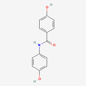 molecular formula C13H11NO3 B3049958 4,4'-Dihydroxybenzanilide CAS No. 22744-42-9