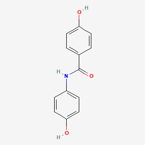 Benzamide, 4-hydroxy-N-(4-hydroxyphenyl)-