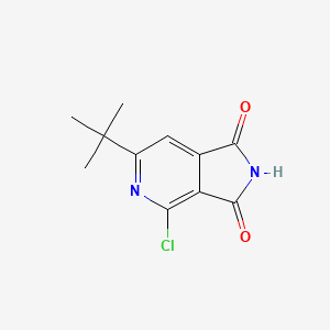 6-(Tert-butyl)-4-chloro-1H-pyrrolo[3,4-c]pyridine-1,3(2H)-dione