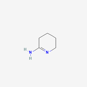 molecular formula C5H10N2 B3049963 Piperidin-2-imine CAS No. 22780-54-7