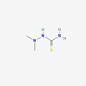 molecular formula C3H9N3S B3049982 Dimethylaminothiourea CAS No. 2289-53-4