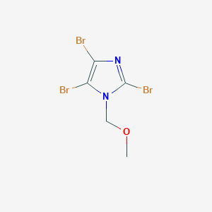 2,4,5-Tribromo-1-(methoxymethyl)-1H-imidazole