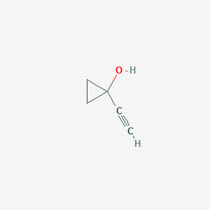 molecular formula C5H6O B3049997 1-Ethynylcyclopropan-1-ol CAS No. 22935-35-9