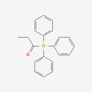 Silane, (1-oxopropyl)triphenyl-