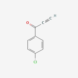 molecular formula C9H5ClO B3050003 1-(4-Chlorophenyl)prop-2-yn-1-one CAS No. 22959-34-8