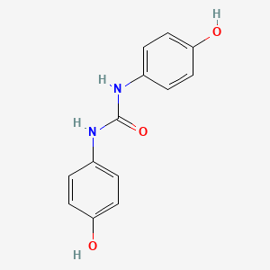 molecular formula C13H12N2O3 B3050005 1,3-Bis(4-hydroxyphenyl)urea CAS No. 2298-28-4