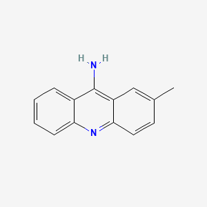 molecular formula C14H12N2 B3050014 2-methylacridin-9-amine CAS No. 23045-12-7