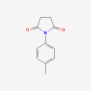 molecular formula C11H11NO2 B3050030 1-(p-Tolyl)pyrrolidine-2,5-dione CAS No. 2314-79-6