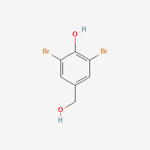 molecular formula C7H6Br2O2 B3050035 2,6-Dibromo-4-(hydroxymethyl)phenol CAS No. 2316-62-3