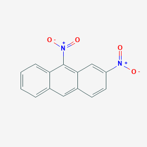 molecular formula C14H8N2O4 B3050057 2,9-Dinitroanthracene CAS No. 234076-75-6
