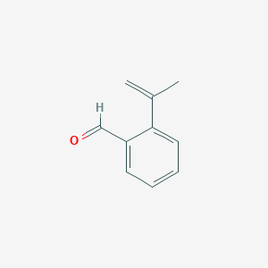 molecular formula C10H10O B3050060 2-(Prop-1-en-2-yl)benzaldehyde CAS No. 23417-79-0