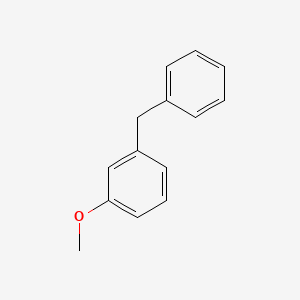 molecular formula C14H14O B3050066 1-Benzyl-3-methoxybenzene CAS No. 23450-27-3