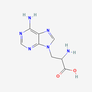 2-amino-3-(6-amino-9H-purin-9-yl)propanoic acid