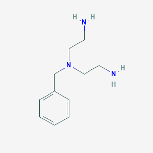 molecular formula C11H19N3 B3050079 Benzylbis(2-aminoethyl)amine CAS No. 23539-10-8