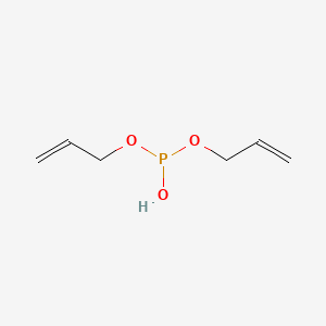 molecular formula C6H11O3P B3050103 Bis(prop-2-enyl) hydrogen phosphite CAS No. 23679-20-1
