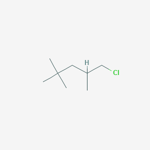 molecular formula C8H17Cl B3050109 1-Chloro-2,4,4-trimethylpentane CAS No. 2371-08-6