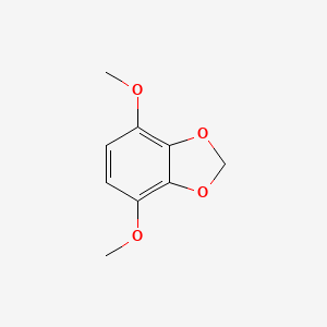 molecular formula C9H10O4 B3050117 1,3-Benzodioxole, 4,7-dimethoxy- CAS No. 23731-75-1