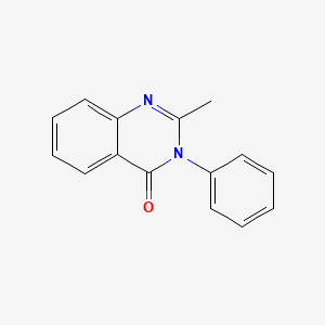 molecular formula C15H12N2O B3050136 2-Methyl-3-phenylquinazolin-4-one CAS No. 2385-23-1