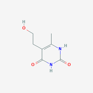 5-(2-Hydroxyethyl)-6-methylpyrimidine-2,4(1h,3h)-dione