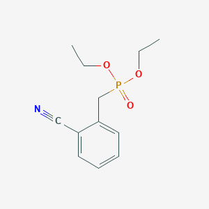 Phosphonic acid, [(2-cyanophenyl)methyl]-, diethyl ester