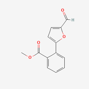 Methyl 2-(5-formylfuran-2-yl)benzoate