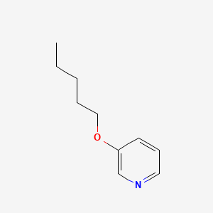 molecular formula C10H15NO B3050161 3-Pentyloxypyridine CAS No. 24027-10-9