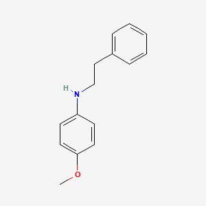 4-methoxy-N-(2-phenylethyl)aniline