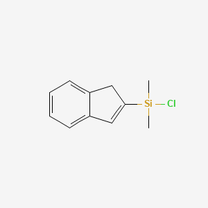 Chloro(1H-inden-2-yl)dimethylsilane