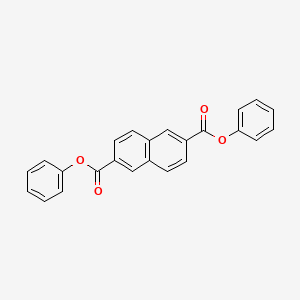 molecular formula C24H16O4 B3050177 Diphenyl 2,6-naphthalenedicarboxylate CAS No. 2412-00-2