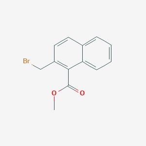molecular formula C13H11BrO2 B3050188 Methyl 2-bromomethyl-1-naphthoate CAS No. 2417-76-7