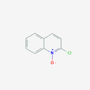 molecular formula C9H6ClNO B3050196 Quinoline, 2-chloro-, 1-oxide CAS No. 2423-68-9