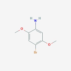 molecular formula C8H10BrNO2 B3050232 4-Bromo-2,5-dimethoxyaniline CAS No. 244236-98-4