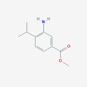 Methyl 3-amino-4-(propan-2-yl)benzoate