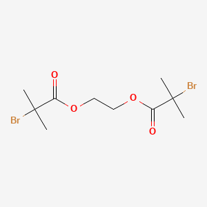 molecular formula C10H16Br2O4 B3050295 Ethylene bis(2-bromoisobutyrate) CAS No. 248603-11-4