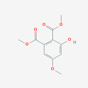 molecular formula C11H12O6 B3050302 Dimethyl 3-hydroxy-5-methoxyphthalate CAS No. 24953-74-0