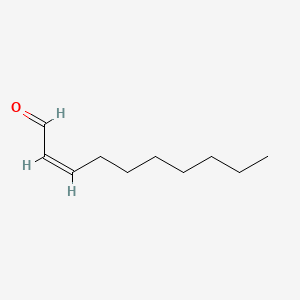 molecular formula C10H18O B3050305 (Z)-2-Decenal CAS No. 2497-25-8