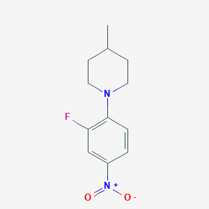 1-(2-Fluoro-4-nitrophenyl)-4-methylpiperidine
